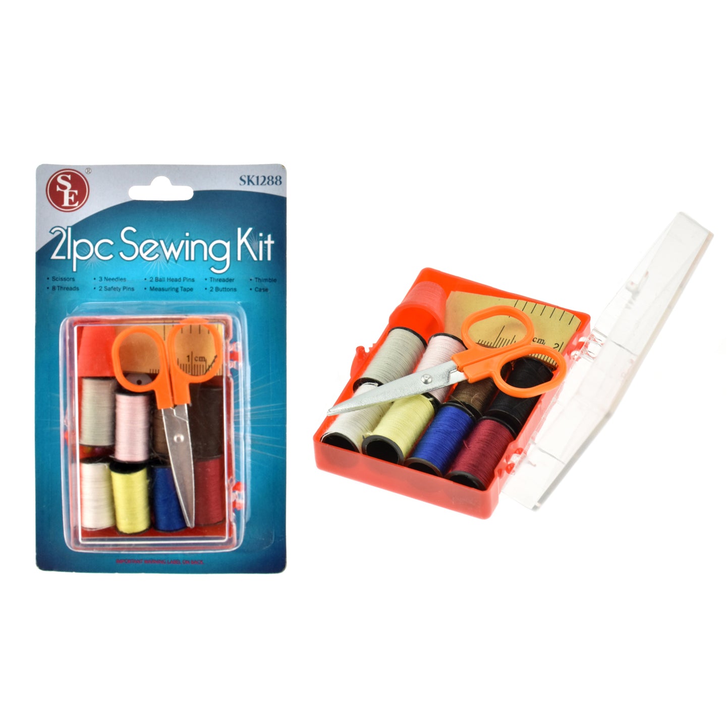Travel Sewing Kit (12 pc Clip Strip) – Robert Ross & Co.